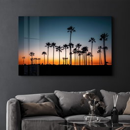 Wallity SPR-1440 Pintura Decorativa de Vidrio Templado Multicolor 46 x 72 cm